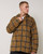 Hazza Sherpa Lined Jacket - Walnut