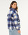 Cala Nights Check Jacket - Blue