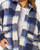 Cala Nights Check Jacket - Blue