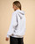 Varsity Hoodie - Grey Marle/ Black