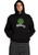 Creed Neon Star Pullover Hoodie - Black