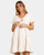 Sutton Mini Dress - Salt Crystal