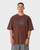 Smacko Graphic Oversized Tee - Pinecone