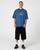 Scream Graphic Oversized Tee - Atlantic Blue