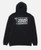 Motor Repair Midweight Fleece Hood - Black