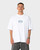 Turbo Oversized Graphic Tee - White & Blue