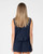 Lombardi Zip Through Vest - Navy