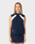 Lombardi Zip Through Vest - Navy