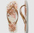 Slim Organic Thongs - White/Golden