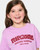 Girls Surf Puff Relaxed Tee - Purple
