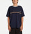 Spec Ribbed T-Shirt -Dusty Indigo