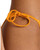 Palm Shadows Tie High Cheeky Bikini Bottom - Orange