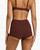 Palm Shadows Shorty Bikini Bottom - Java