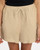 Lolani Linen Shorts - Pebble
