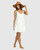 Beach Vibes Cover-Up Mini Dress - Salt Crystal