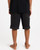 Boys Throw On 13 Boardshorts - Black