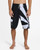 A.I. Rising Sun Pro 22" Boardshorts - Black/ White