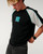 Archive Panel Embroid Tee - Black