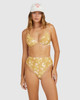 Piccolo Hi Maui High Leg Bikini Bottoms - Mustard Gold