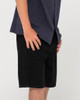 Datsun Short Sleeve Check Shirt - Navy Blue
