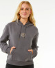 Butterfly Icon Relaxed Hood - Charcoal Grey