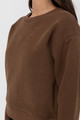 Classic Crew Neck Fleece - Chocolate