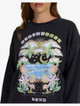 Womens Into the Night Long Sleeve Sweatshirt - Anthracite