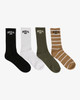 Rvca Seasonal Socks 4 Pack - multi 