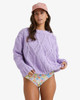 Only Mine Crew Neck Sweater - Peaceful Lilac