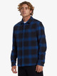 Men's Saturn Long Sleeve Flannel - Monaco blue Saturn Shadow 