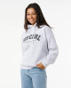 Varsity hood - Grey Marle/Black