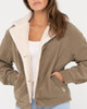 The Secret Relaxed Fit Cord Jacket - Faded Pistachio