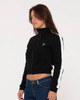 Norty Zip Through Fleece - Black