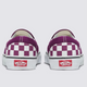 Classic Slip on - Checkerboard Dark Purple