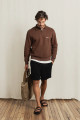 Furnace Quarter Zip - Brown
