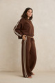 Contrast Sweatshirt - Brown