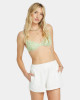 In The Waves Elastic Waist Shorts - Salt Crystal