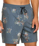 Sundays Layback 17" Boardshorts - Steel Blue