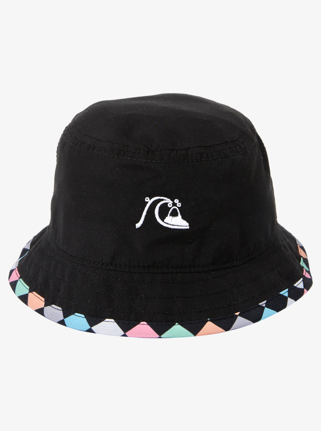Boys 2-7 Checker Bucket Hat - Black - Saltys Surf & Skate