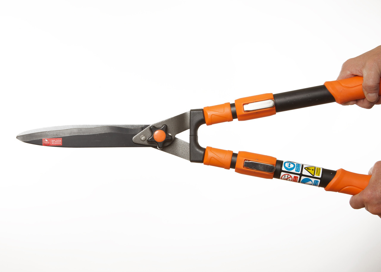 telescoping hedge shears