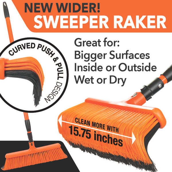 broom rake  sweeper raker