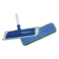 MicroFiber Mop with Telescopic Handle & (1) Microfiber Microgliss Pad