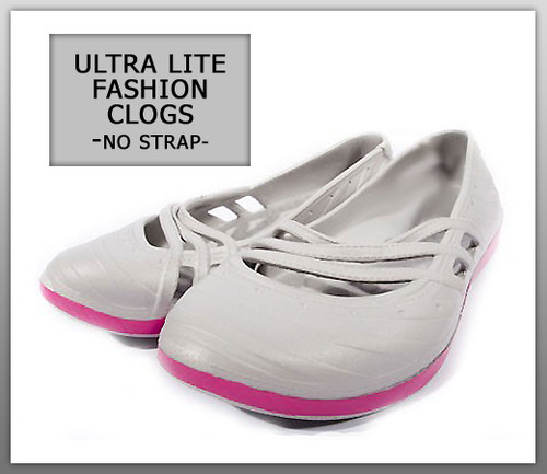 Women's Ultralite Fashion Clogs - No Strap