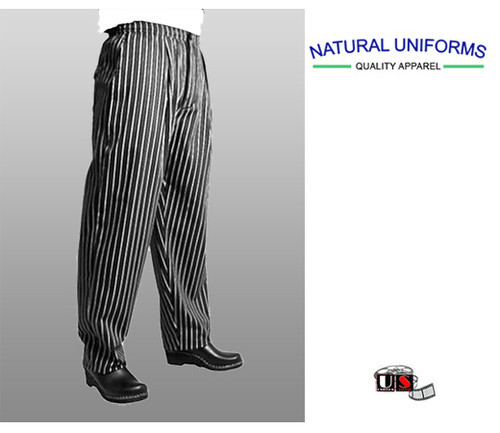 Natural Uniforms Chef Revival Chalkstripe Chef Cook Pants