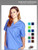 Unisex 1 Pocket V-Neck Scrub Top