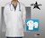 Black Star 3 Front Patch Pockets 36” Lab Coat