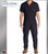 Natural Workwear Mens Short Sleeve Basic Blended Work Coverall - Black