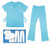 Natural Uniforms Mock Wrap Set