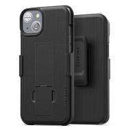 Encased Duraclip Case iPhone 14/13 with Belt Clip Holster - Black