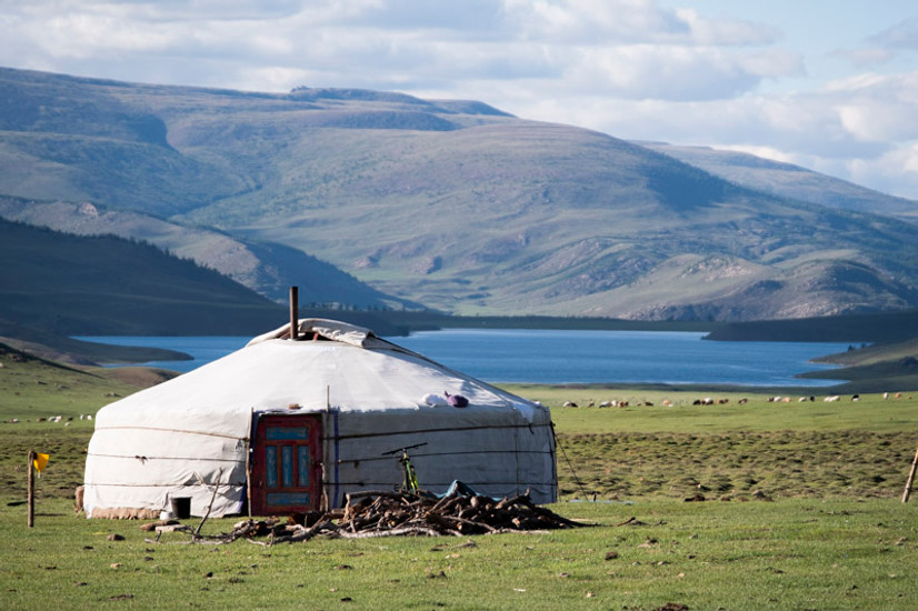 The Home of a Mongolian Ger